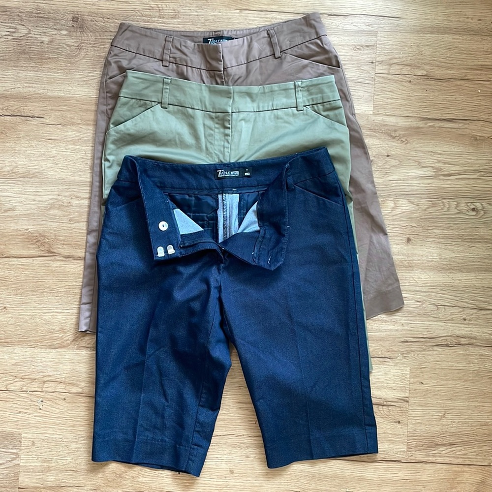 New York and Company, Bermuda shorts set of three